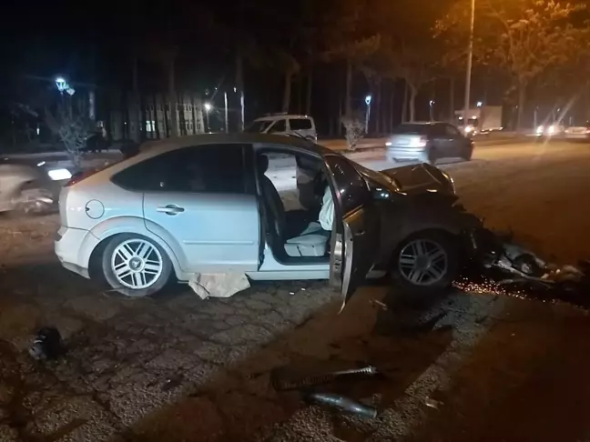 Çubuk'ta trafik kazası: 4 kişi yaralandı