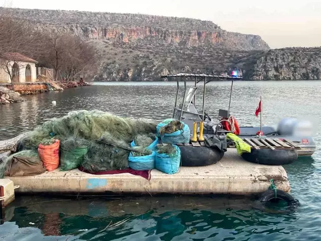 Gaziantep'te Ağ ile Balık Avlama Yasağını İhlal Eden Şahıs Suçüstü Yakalandı