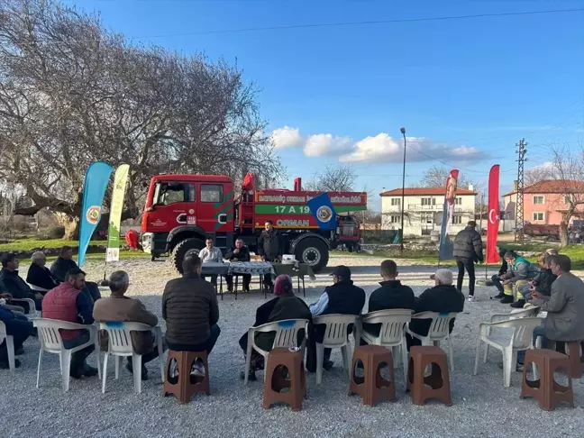 Bayramiç'te Orman Yangınlarına Karşı Bilgilendirme Toplantısı