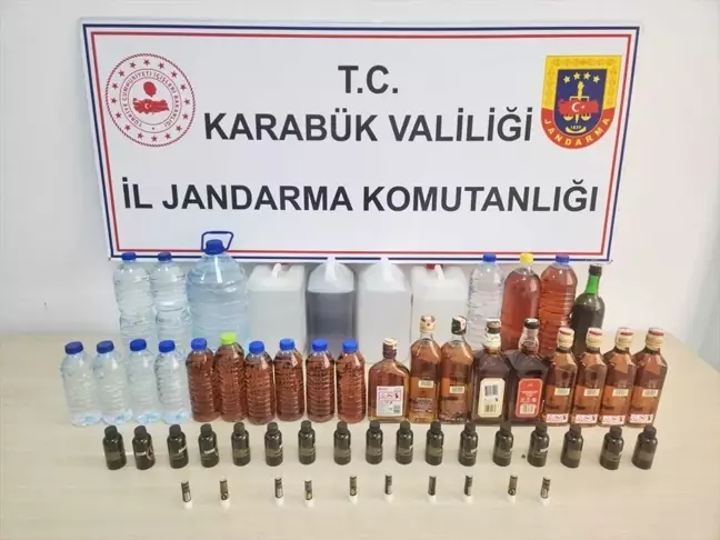 Karabük'te Sahte İçki Operasyonu: 1 Şüpheli Gözaltında