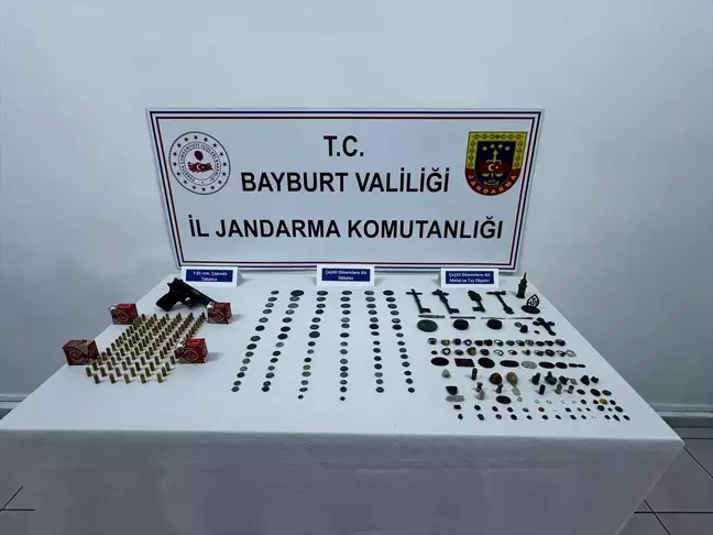 Bayburt'ta Tarihi Eser Ticareti Operasyonu: 11 İlde 17 Gözaltı