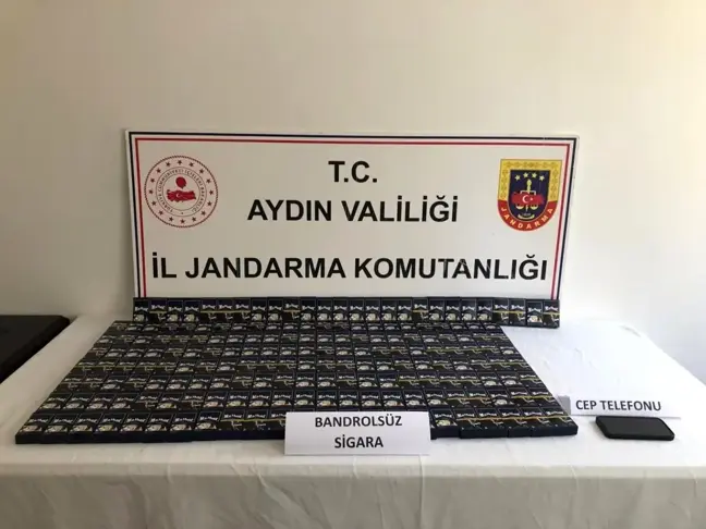 Kuşadası'nda Bandrolsüz Sigara Satışı Yapan Şahıs Yakalandı