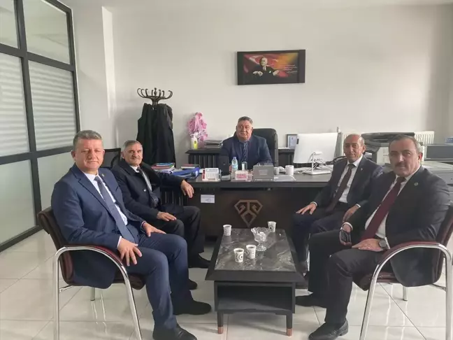 AK Parti İlçe Başkanı Korkmaz, Bulanık'ta Kurum Ziyaretlerine Devam Ediyor