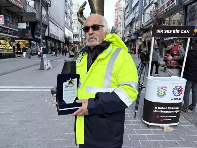 Pala Dayı Kahramanmaraş Depreminin İkinci Yıl Dönümünde Farkındalık Etkinliğine Katıldı