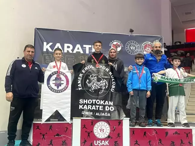 Aliağa Taner Erol Spor Kulübü Ege Karate Ligi'nde 4. Oldu