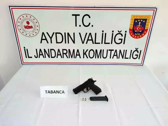 Aydın'da Faturasız Kurusıkı Tabanca ile Yakalanan Şüpheliye Ceza