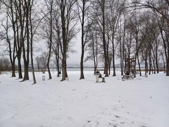 Bolu Yeniçağa'da Kar Yağışı ve Muhtarlar Derneği Seçimi