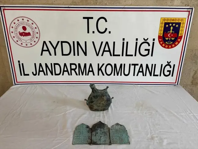 Aydın'da Tarihi Eser Kaçakçılığı Operasyonu: Bizans Dönemine Ait Eserler Ele Geçirildi