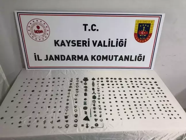 Kayseri'de Tarihi Eser Kaçakçılığı Operasyonu: 1 Gözaltı