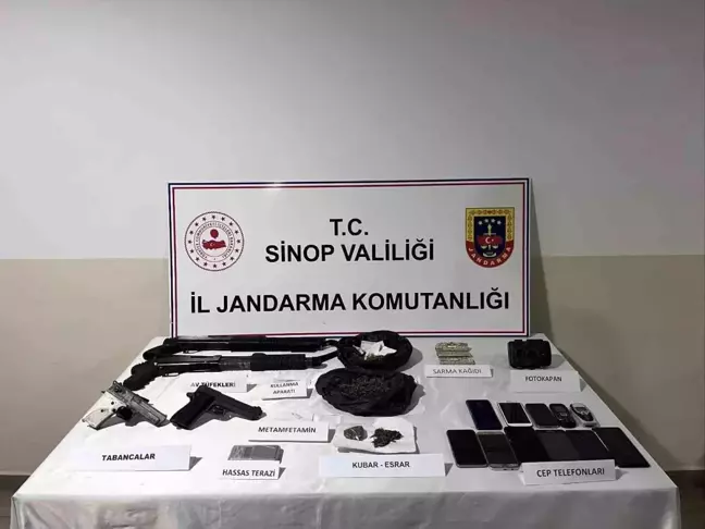 Sinop'ta Uyuşturucu Operasyonu: 2 Kişi Yakalandı