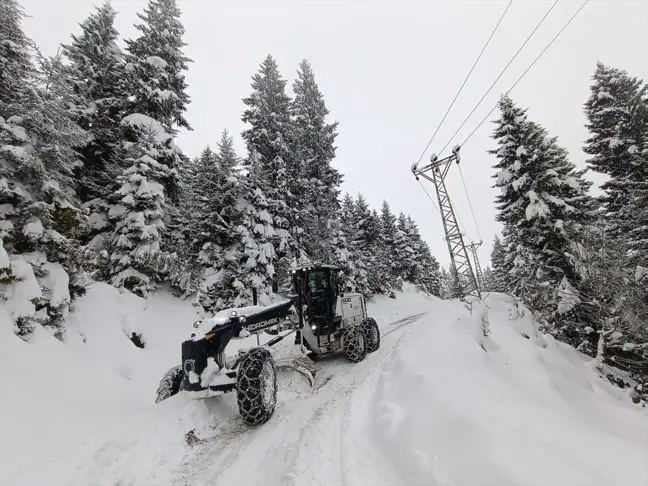 Ordu'da Karla Mücadelede 14 Bin 870 Kilometre Yol Ulaşıma Açıldı