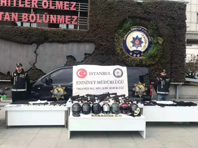 İstanbul'da Çete Operasyonu: 128 Gözaltı ve Çok Sayıda Silah Ele Geçirildi