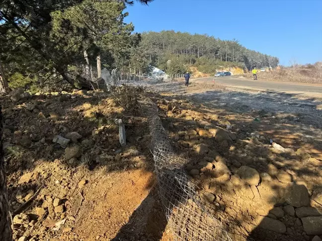 Kastamonu'da Buzlanma Sebebiyle Kamyon Devrildi: Sürücü Yaralandı