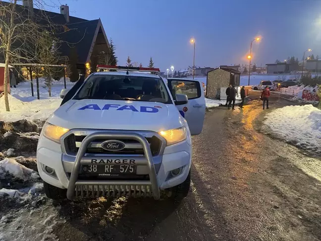 Kayseri'de Mahsur Kalan Gençler AFAD Ekiplerince Kurtarıldı