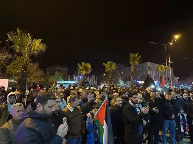 Adıyaman'da Gazze’ye Destek Gösterisi Düzenlendi