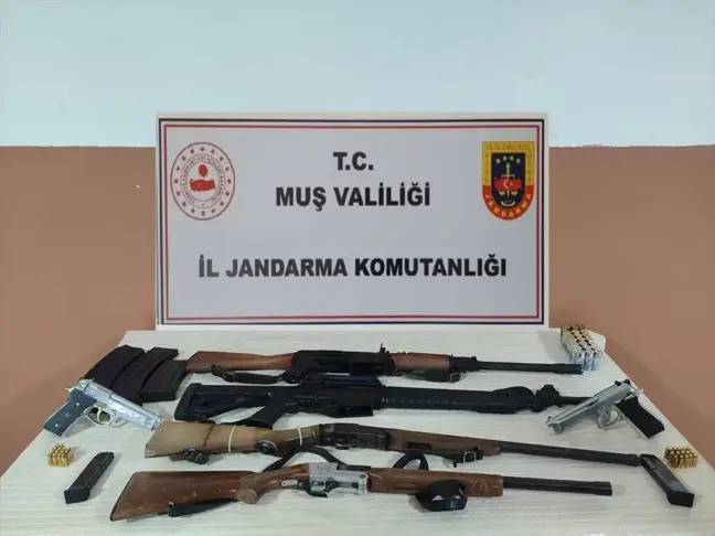 Muş'ta Jandarma Operasyonunda 199 Kişi Yakalandı