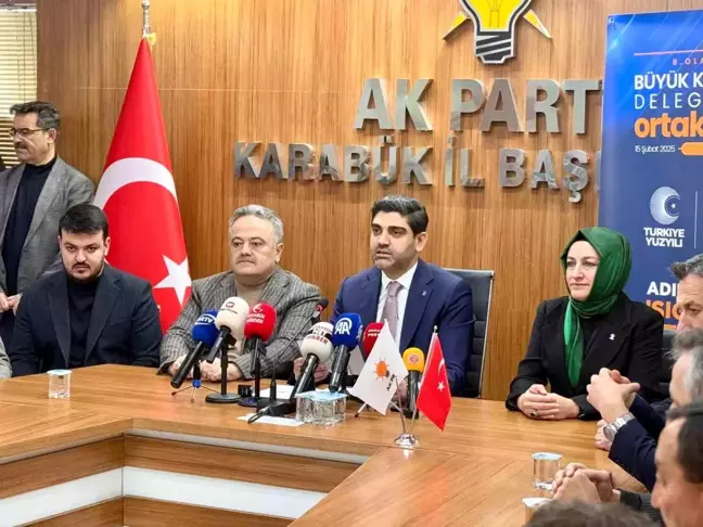 Başkan Salt'tan AK Parti'nin 8. Büyük Olağan Kongresi'ne davet