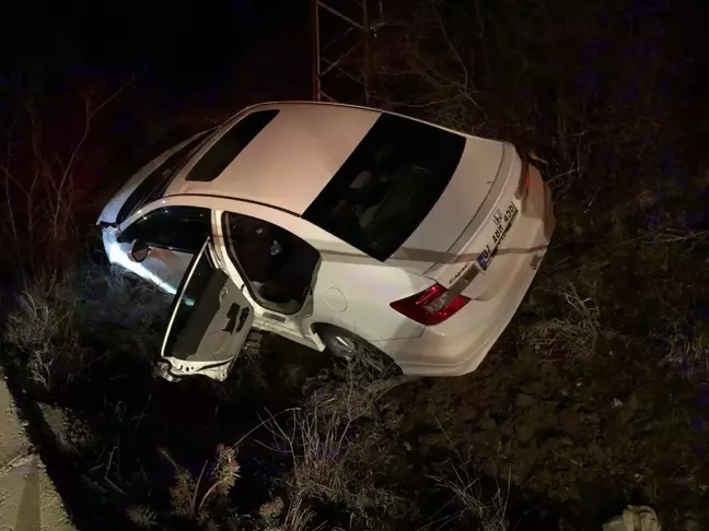 Burdur'da Otomobil Devrildi, Sürücü Hayatını Kaybetti