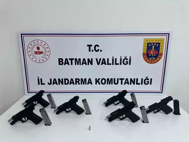 Batman'da Silah Kaçakçılığı Operasyonunda Tutuklama