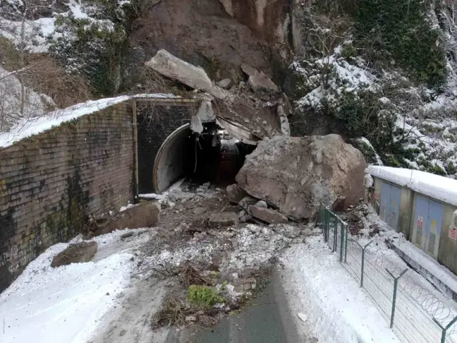 Artvin'de Heyelan: Sarp Sınır Kapısı'nda Uzun Araç Kuyrukları