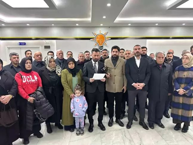 AK Parti Ağrı Heyeti 28 Şubat Darbesi'ni Kınadı