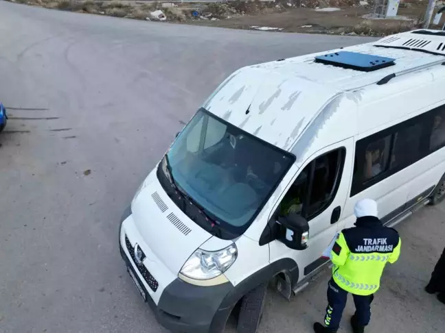 Bolvadin'de Dron Destekli Sürücü Denetimi Gerçekleştirildi