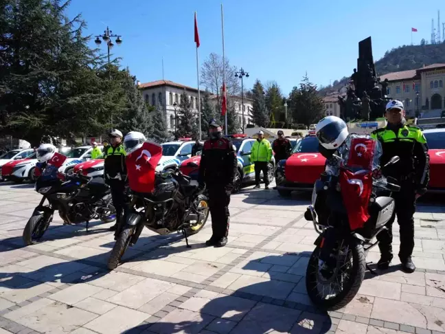 Kastamonu Emniyet Müdürlüğü 32 Yeni Araçla Güçlendi