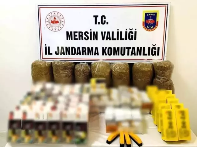 Mersin'de Kaçak Sigara Operasyonu: 3 Şüpheli Yakalandı