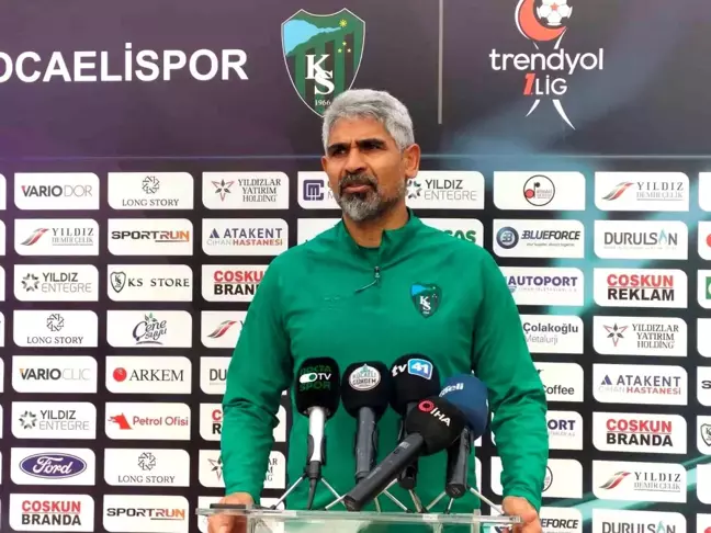 Kocaelispor Teknik Direktörü İsmet Taşdemir: 