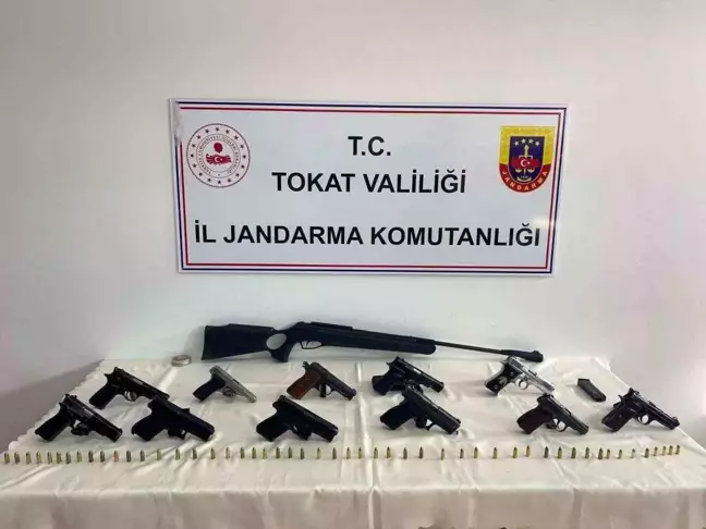 Tokat'ta Silah ve Mühimmat Kaçakçılığına Operasyon