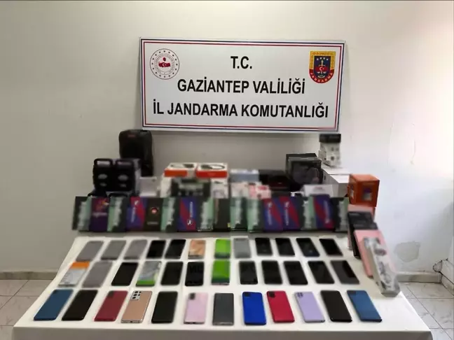 Gaziantep'te Gümrük Kaçağı Elektronik Eşya Operasyonu