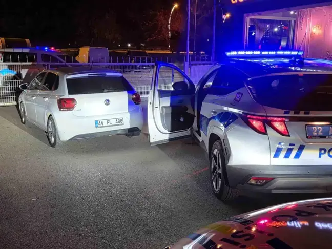 Edirne'de Alkolün Etkisiyle Polis Kovalamacası