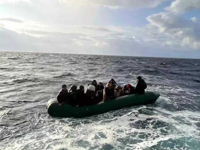 Aydın'da Düzensiz Göçmenlere Yönelik Kurtarma Operasyonları Devam Ediyor