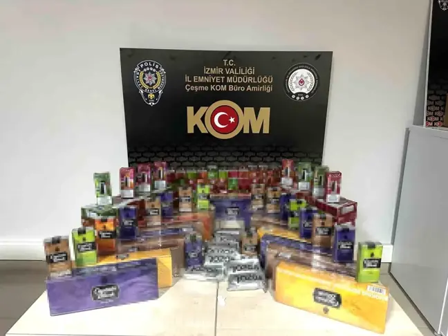 Seferihisar'da Kaçak Ürün Operasyonu: 250 Bin Liralık Ele Geçirildi