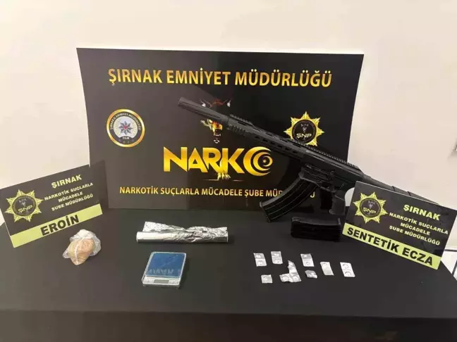 Şırnak'ta Terör, Kaçakçılık ve Narkotik Operasyonları: 41 Gözaltı