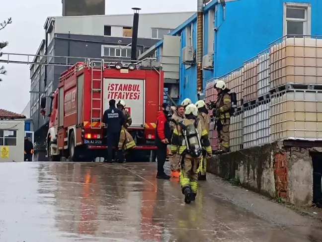 Tuzla Deri Organize Sanayi Bölgesi'nde Kimyasal Sızıntı