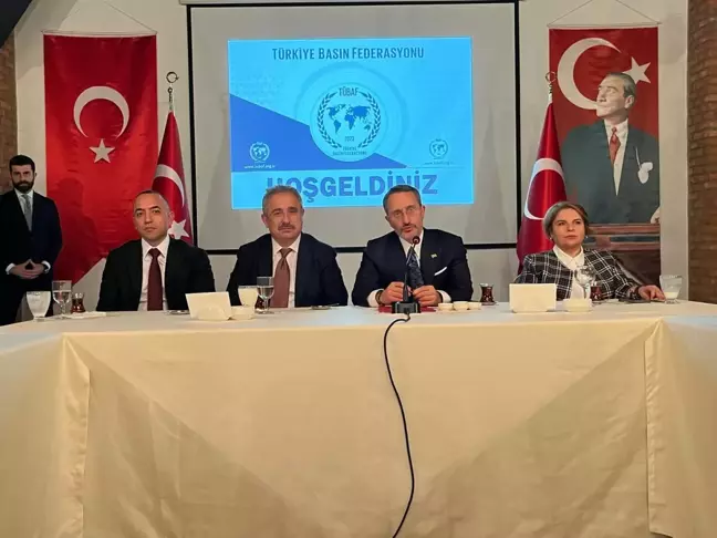 İletişim Başkanı Fahrettin Altun, TÜBAF'ın İftarına Katıldı