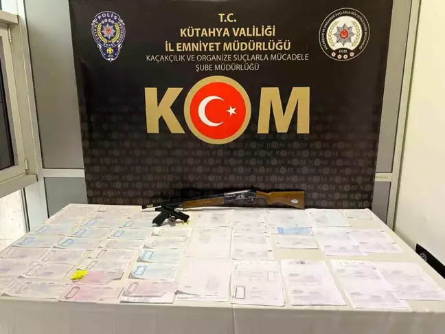 Kütahya'da Organize Suç Operasyonu: 7 Gözaltı