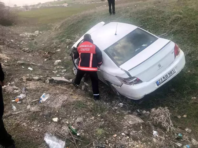 Elazığ'da Takla Attı: 1 Yaralı