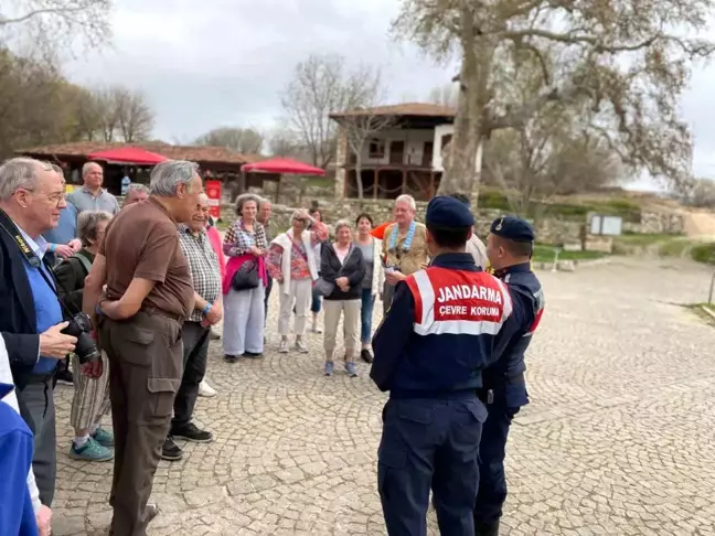 Jandarmadan Afrodisias Antik Kenti'nde Çevre Koruma Faaliyetleri