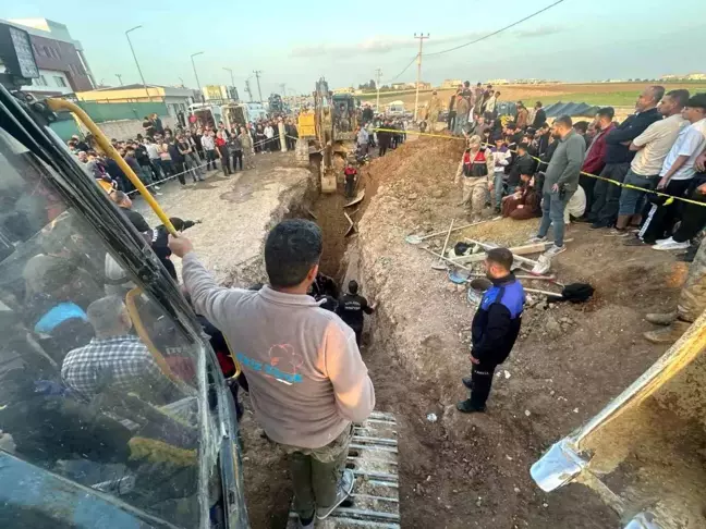 Ceylanpınar'da Kanalizasyon Çalışması Sırasında Göçük: 3 Yaralı, 1 Kayıp