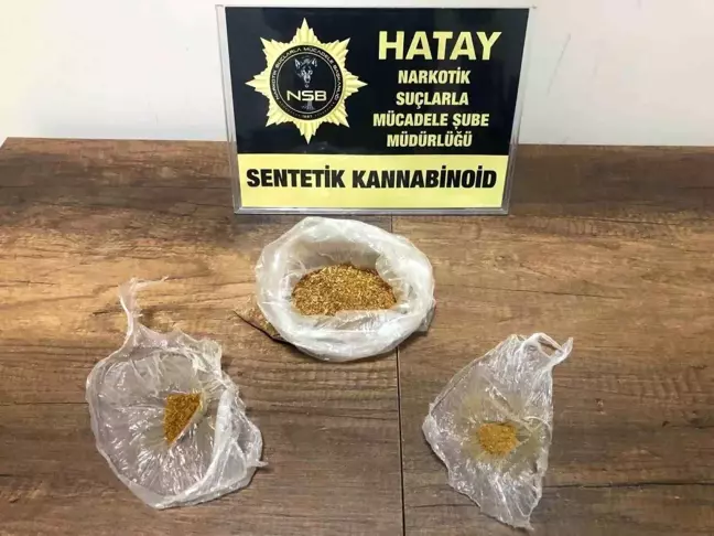 Hatay'da Uyuşturucu Operasyonunda 1 Kişi Tutuklandı