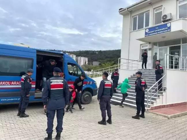 Çanakkale'de 22 Düzensiz Göçmen Yakalandı