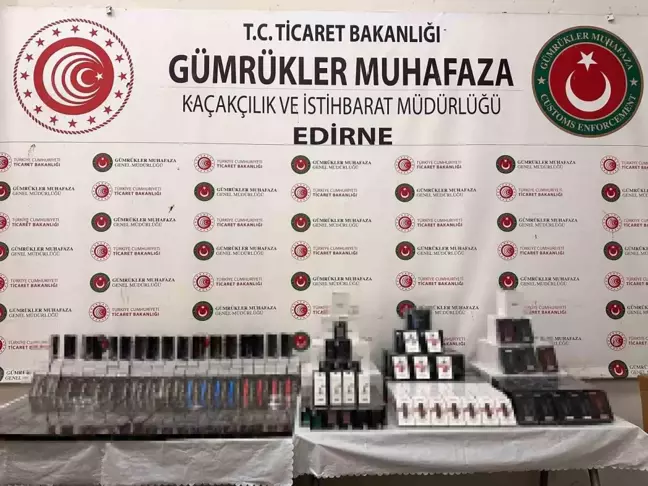 Kapıkule Gümrük Kapısı'nda Kaçakçılıkla Mücadele Başarısı: Yasaklı Kimyasal ve Elektronik Sigara Ele Geçirildi