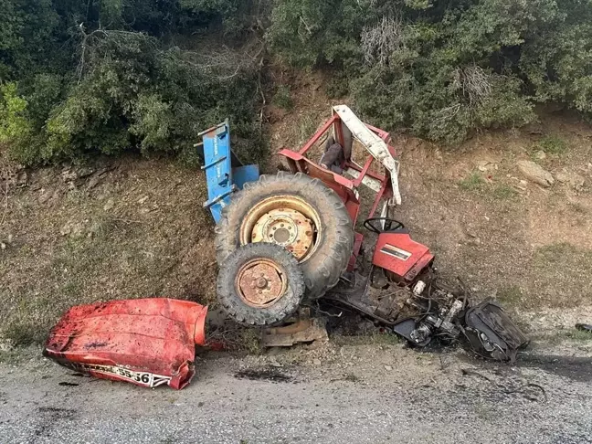 Bozdoğan'da Traktör Devrildi: 1 Ölü, 2 Yaralı