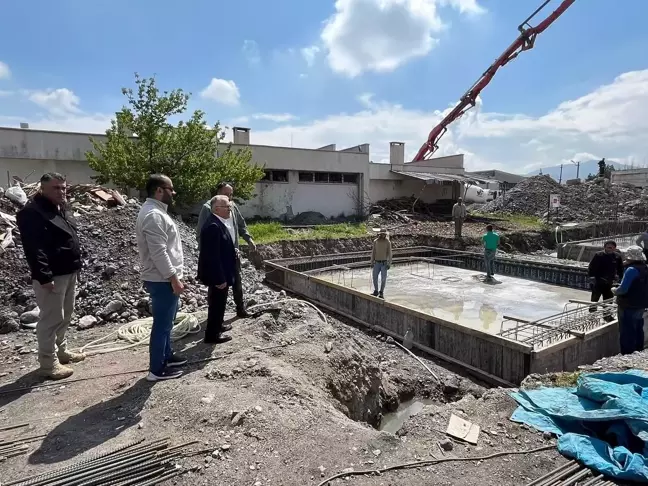 Kayseri'de Yeni Cami İnşaatı Devam Ediyor
