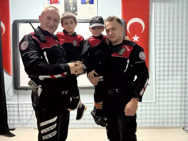 Bozüyük'te Polisten Öğrencilere Trafik ve Güvenlik Eğitimi