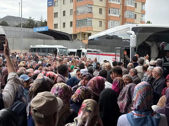 Çankırı'dan Hacı Adaylarına Uğurlama Töreni