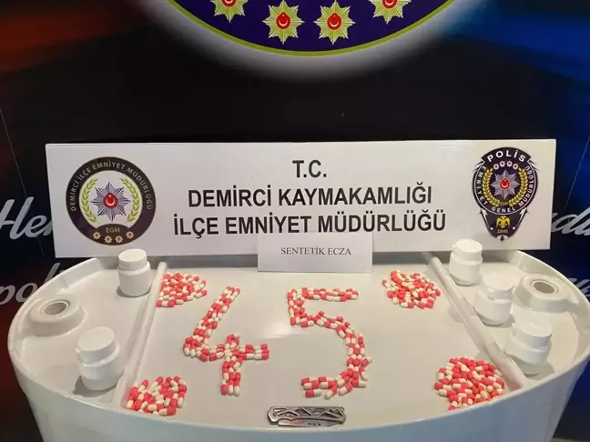 Manisa'da Uyuşturucu Hap Ele Geçirildi, Şüpheli Tutuklandı