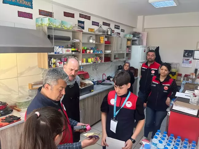 Okullarda Genç Gıda Denetçisi Projesi Uygulandı